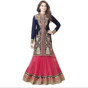 Bipasha Basu 3 piece Indian lehenga choli dress